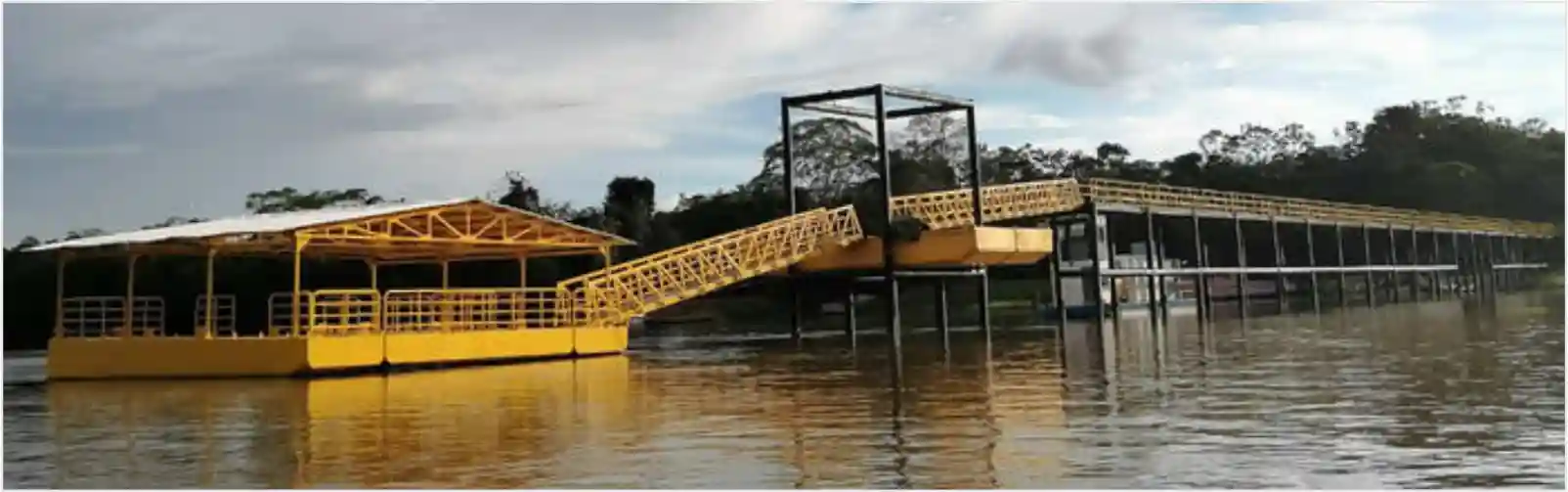 La ejecución de esta obra benefició a 4.200 amazonenses para desarrollar sus actividades productivas