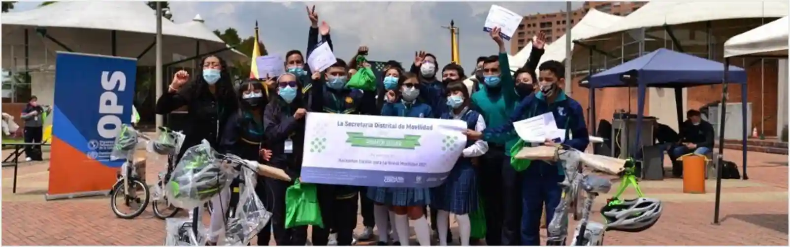 72 equipos de 46 instituciones educativas públicas y privadas de Bogotá, apostaron a nueva movilidad