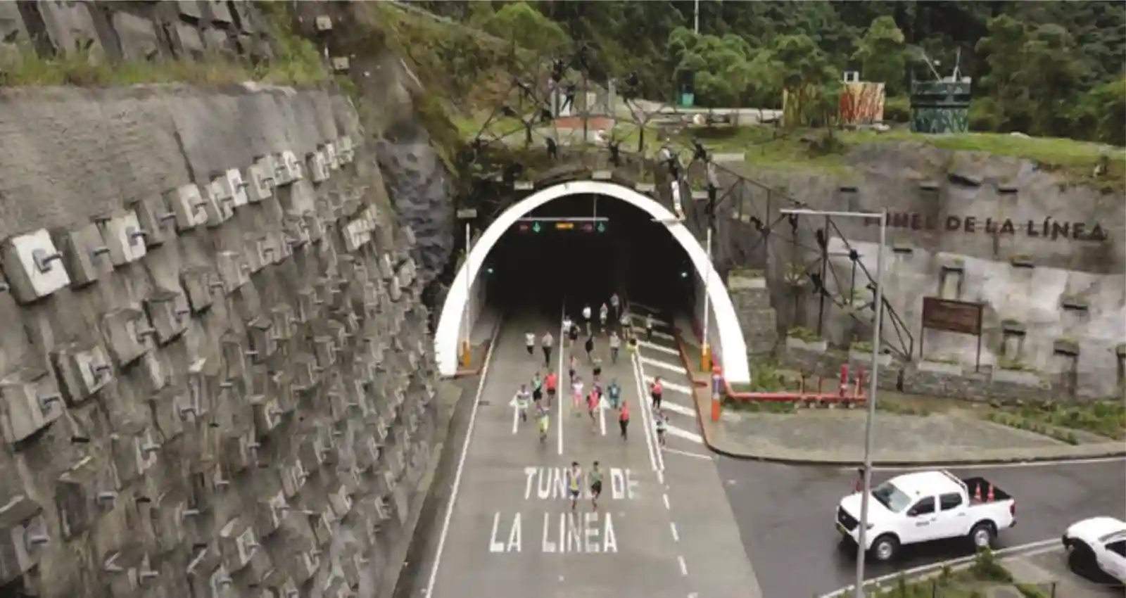 Túnel de La Línea, gran fiesta del deporte