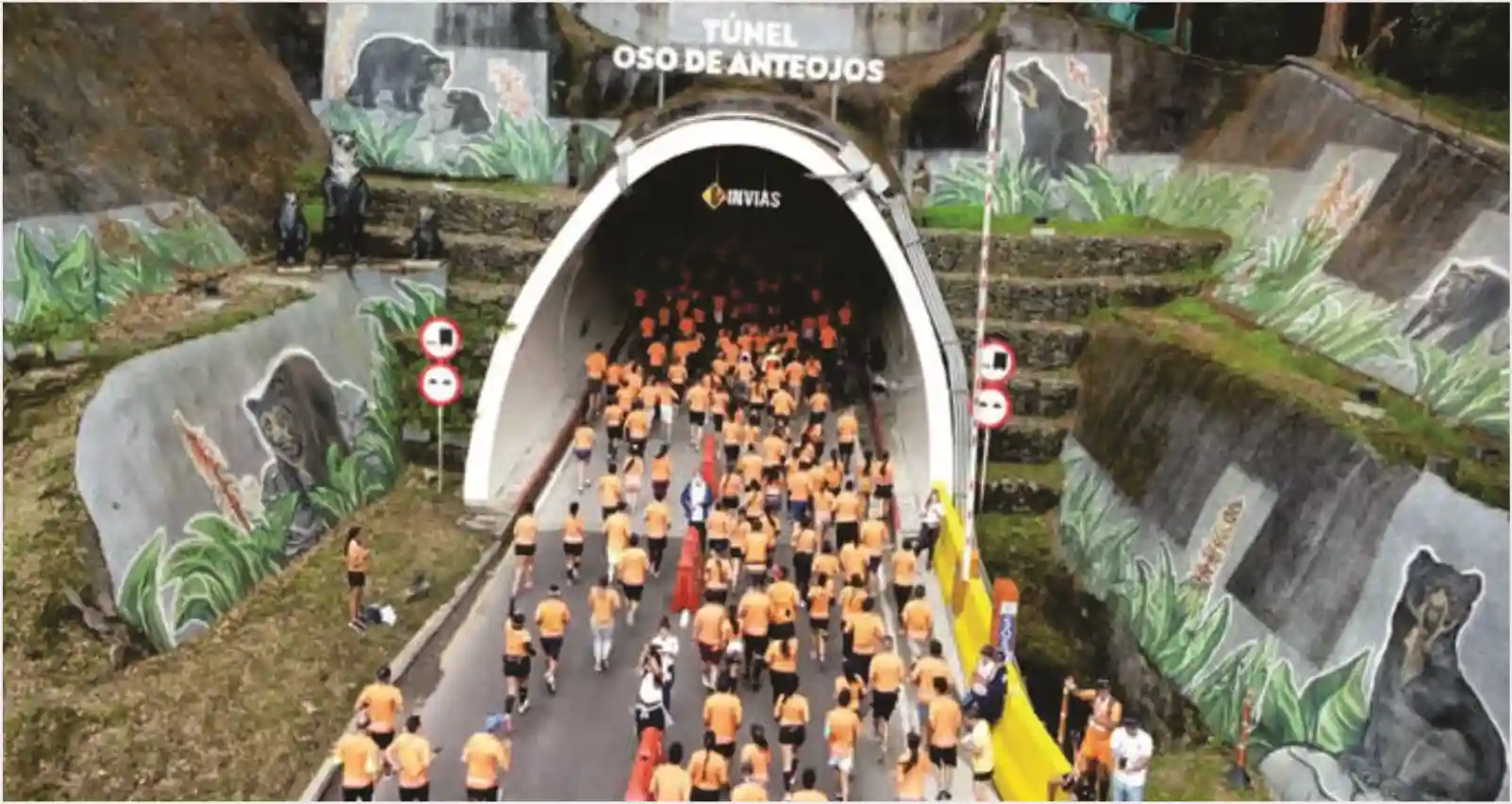 Más de 6.000 personas participaron en la Media Maratón Túnel de La Línea