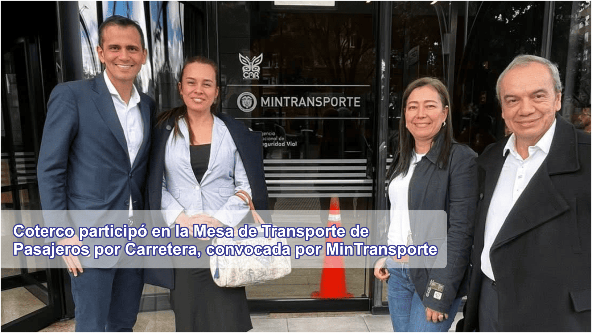 Coterco participó en la Mesa de Transporte de Pasajeros por Carretera, convocada por MinTransporte